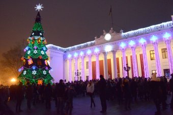 Геннадий Труханов открыл главную елку города (фото)
