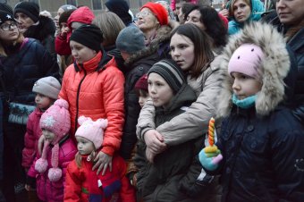 Геннадий Труханов открыл главную елку города (фото)