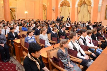 Геннадий Труханов встретился с одаренными детьми Одессы (фото)