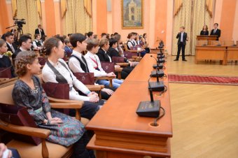 Геннадий Труханов встретился с одаренными детьми Одессы (фото)