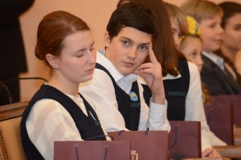 Геннадий Труханов встретился с одаренными детьми Одессы (фото)