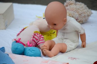 Большая распродажа на одесской барахолке (фото)