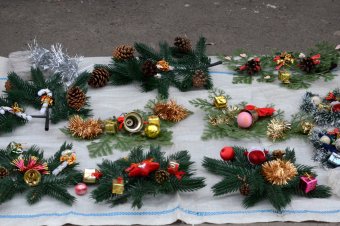 Большая распродажа на одесской барахолке (фото)