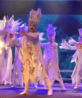 В Малиновском районе Одессы прошел новогодний праздник для детей (фото)