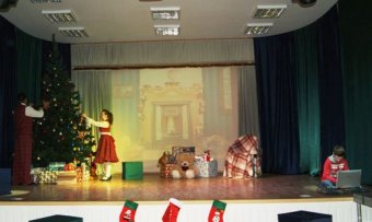 Новогоднюю виртуальную сказку подготовили для детей в Одессе (фото)
