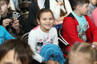 Мэр Одессы Геннадий Труханов поздравил маленьких одесситов с Новым 2015 годом (фото)