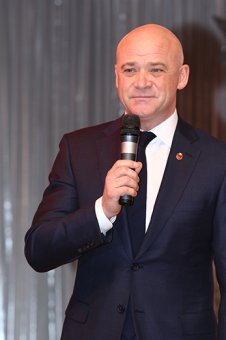 Мэр Одессы Геннадий Труханов поздравил маленьких одесситов с Новым 2015 годом (фото)