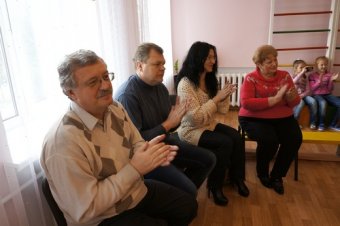 Предновогоднее волшебство в специализированном одесском детсаде (фото)