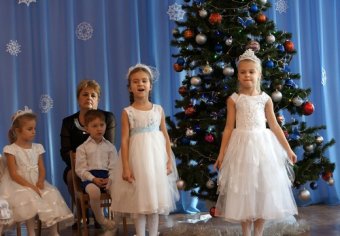Предновогоднее волшебство в специализированном одесском детсаде (фото)