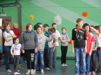 Олимпийские чемпионы поздравили одесских сирот с Новым годом