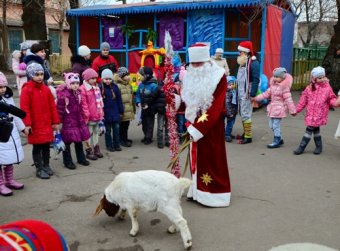 Праздник в одесском зоопарке
