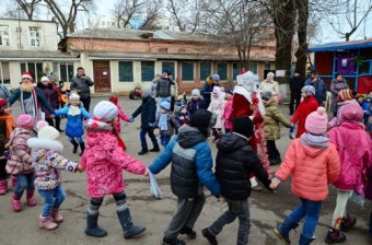 Праздник в одесском зоопарке