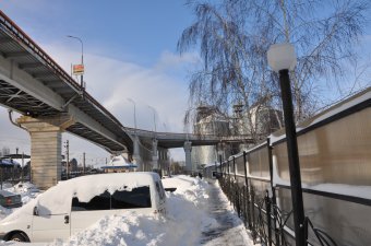 Одесский порт после снежной бури