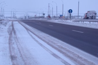 Трасса Киев-Одесса разблокирована от снежных заторов