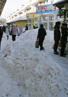 Снег «Привозу» не помеха! (фото)