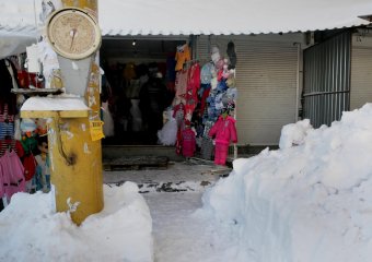 Снег «Привозу» не помеха! (фото)