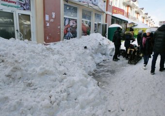 Снег «Привозу» не помеха! (фото)