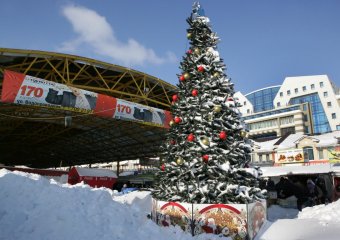Снег «Привозу» не помеха! (фото)
