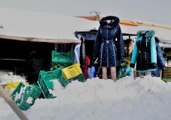 Снег «Привозу» не помеха! (фото)