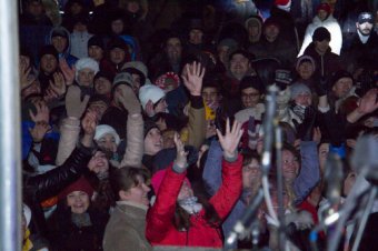 Как одесситы Новый год встречали