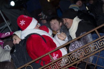 Как одесситы Новый год встречали