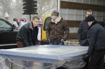 В Одессе установлен рекорд по выпеканию самого большого пряника в Украине (фото)