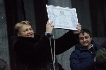 В Одессе установлен рекорд по выпеканию самого большого пряника в Украине (фото)