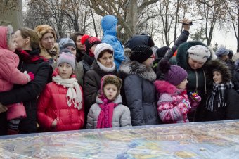 В Одессе установлен рекорд по выпеканию самого большого пряника в Украине (фото)