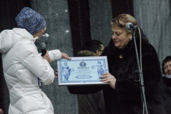В Одессе установлен рекорд по выпеканию самого большого пряника в Украине (фото)