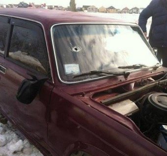 Разграбленные автомобили на трассе Одесса-Ильичевск (фото, видео)