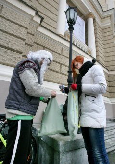 Одесские Дедушки Морозы-экстремалы