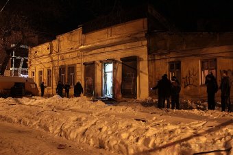В Одессе взорвали офис Евромайдана (фото, видео)
