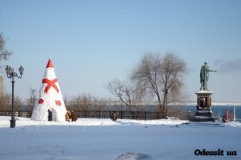 Одесса новогодняя: Лучшие фото недели