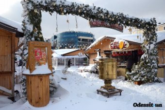 Одесса новогодняя: Лучшие фото недели
