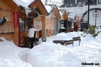 Одесса новогодняя: Лучшие фото недели