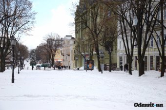 Одесса новогодняя: Лучшие фото недели