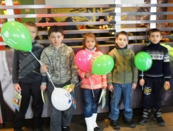 В Одессе прошел рождественский утренник для детей-сирот