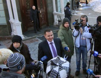 Обещанная активистами "колядка" у облпрокуратуры оказалась, мягко говоря, малочисленной (фото)