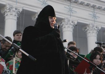 Сегодня на Думской площади состоялся концерт Митрополичего хора и хора "Ave musica"