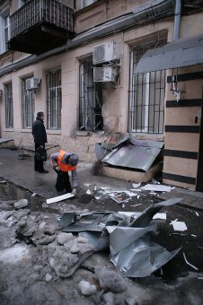 Новый взрыв в Одессе. Фоторепортаж с места ЧП