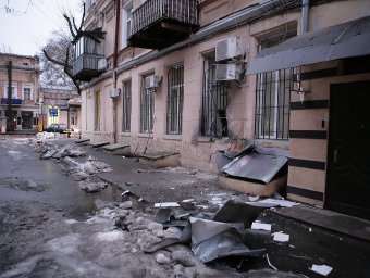 Новый взрыв в Одессе. Фоторепортаж с места ЧП