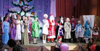 В Одессе прошел новогодний праздник для детей вынужденных переселенцев (фото)