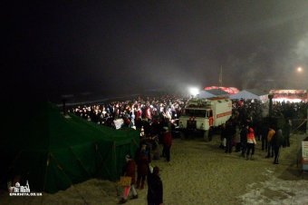 На одесских пляжах состоялись крещенские купания в море (фото)