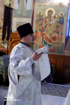 В день праздника Крещения Господня митрополит Агафангел совершил Божественную литургию в Свято-Успенском мужском монастыре