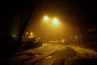 Туман окутал все вокруг