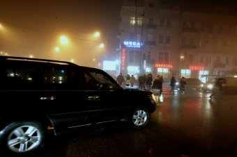 Туман окутал все вокруг