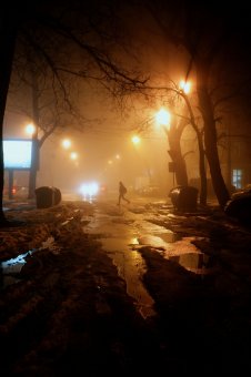 Туман окутал все вокруг