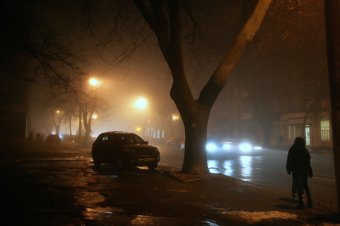 Туман окутал все вокруг