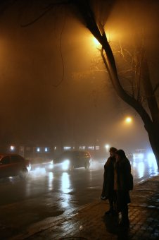 Туман окутал все вокруг