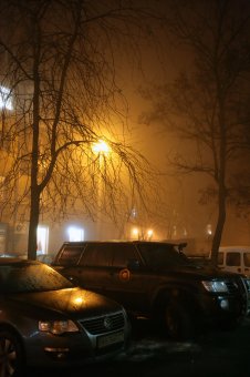 Туман окутал все вокруг